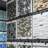 Resin Mosaic Tiles Lightweight Waterproof Decorative Panels for Interior Wall Applications