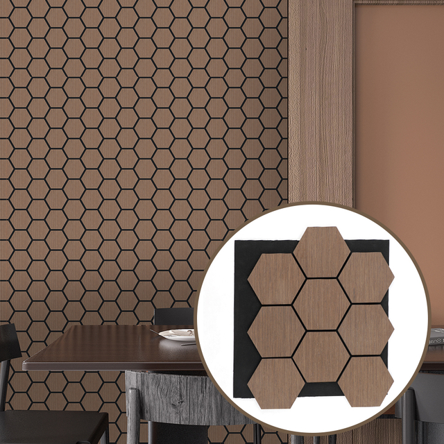 High-Quality MDF Sound Absorbing Board – Acoustic Decorative Wall Panel for Noise Reduction Interior Design