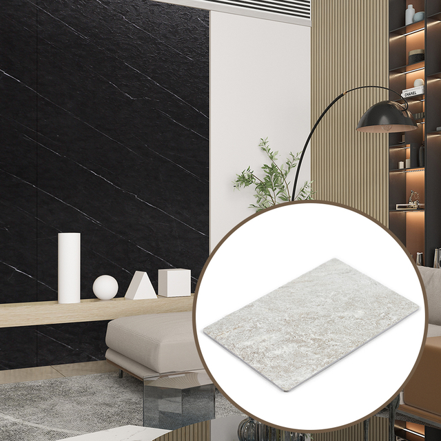 Textured PVC Rock Slate Marble Sheet – Perfect for Walls, Furniture & Interior Decoration thickness 5mm
