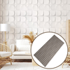 Modern PU Geometry Wall Panels Lightweight, Decorative and Easy to Install