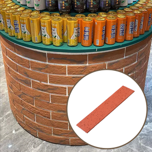 Lightweight Flexible Terracotta Brick Veneer for Rustic and Modern Wall Designs