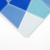 Special Shape Glass Mosaic Waterproof UV Resistant Decorative Glass Mosaic Durable and Unique Artistic Glass Tiles