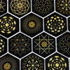 Hexagonal Glass Mosaic Tile Modern Decorative Wall and Backsplash Glass Sheets