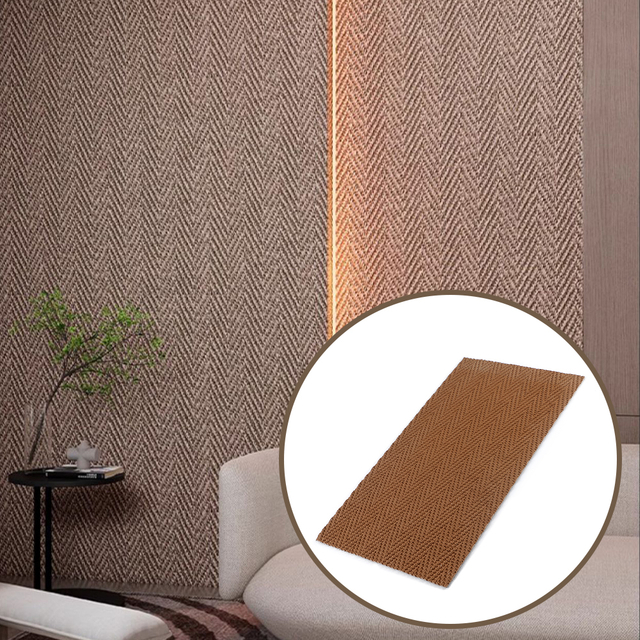 Flexible Stone Elegant Woven Flax Pattern for Stylish Lightweight Wall Cladding