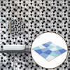 Special Shape Glass Mosaic Waterproof UV Resistant Decorative Glass Mosaic Durable and Unique Artistic Glass Tiles