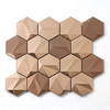 Metal Mosaic Tiles Waterproof Rust Resistant Low Maintenance Decorative Wall Panels for Interior Design