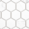Ceramic Mosaic Tiles for Wall and Floor Hexagon Rhombus Shape Durable Easy to Clean
