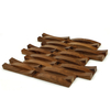 Wood Mosaic Tiles Natural Decorative Wall Panels for Interior Design and Eco Friendly Spaces