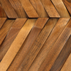Natural Wood Mosaic Tiles for Elegant Wall and Floor Designs Eco-Friendly and Durable Wood Paneling