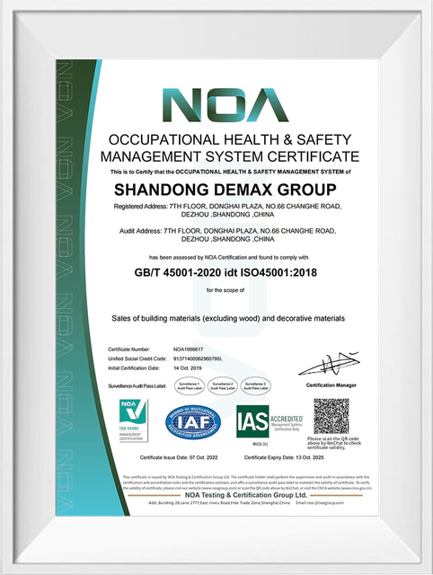 Certifications