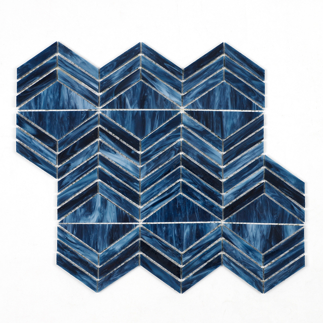 Art Mosaic Glass Tile Wall Panel for Creative Interior Design and Custom Decorative Projects