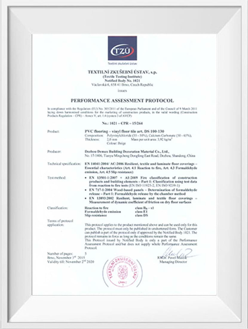 Certifications