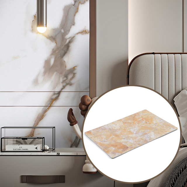 High-Quality PVC Heat Transfer Marble Panel – Durable, Easy-to-Install & Stylish for Interiors thickness 5mm