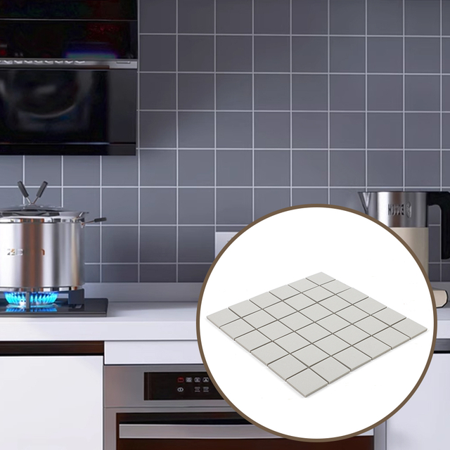 Ceramic Mosaic Tile Decorative Glazed Matte Interior Surface Wall Cladding