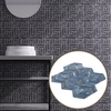 Art Mosaic Glass Tile Wall Panel for Creative Interior Design and Custom Decorative Projects