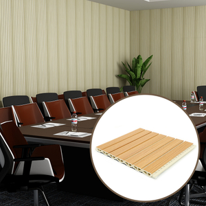 WPC Sound Absorbing Board Acoustic Wall Panel for Noise Reduction and Interior Decoration thickness 10mm