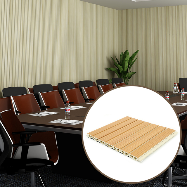 WPC Sound Absorbing Board Acoustic Wall Panel for Noise Reduction and Interior Decoration thickness 10mm
