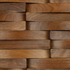 Wood Mosaic Tiles Natural Decorative Wall Panels for Interior Design and Eco Friendly Spaces