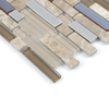 Glass-Stone Mixture Mosaic Tiles for Creative and Stylish Interior Wall Designs