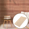 Flexible Stone Sheet with Wood Grain Texture Lightweight Bendable Easy to Install Decorative Wall Panel