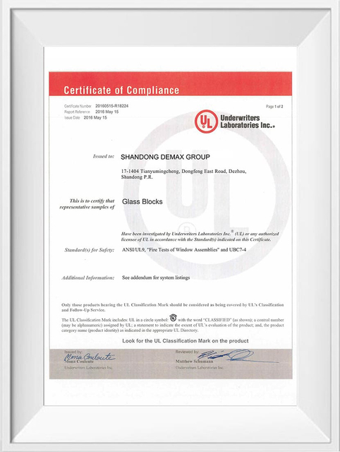 Certifications