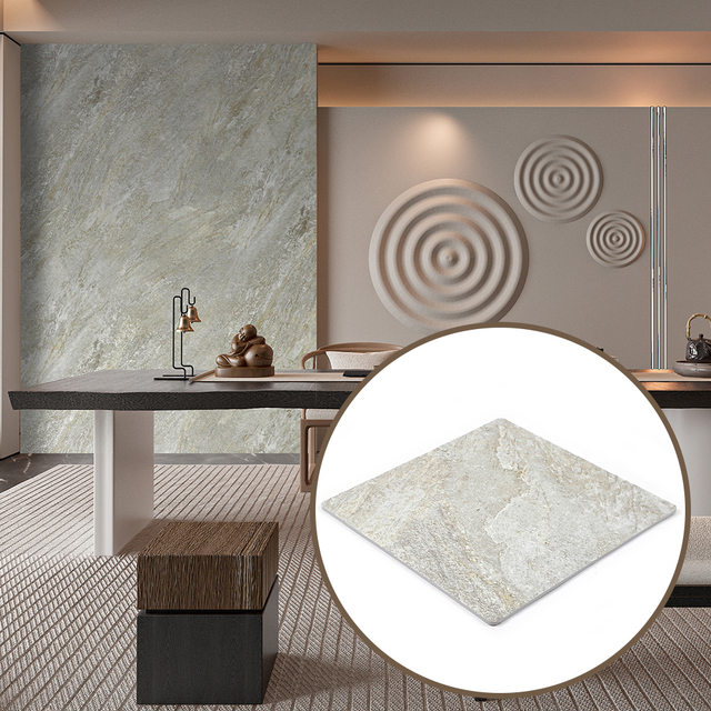 Premium PVC Rock Slate Marble Sheet – Waterproof Fire-Resistant Durable Wall Panel thickness 2.5mm