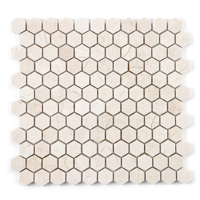 Stone Mosaic Tiles Natural Durable Decorative Panels for Wall and Floor Design