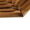 Natural Wood Mosaic Tiles for Elegant Wall and Floor Designs Eco-Friendly and Durable Wood Paneling