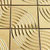 Metal Mosaic Tiles Stainless Steel Aluminum Decorative Wall Panels for Kitchen and Bathroom