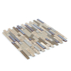 Glass-Stone Mixture Mosaic Tiles for Creative and Stylish Interior Wall Designs