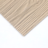 Flexible Stone Sheet with Wood Grain Texture Lightweight Bendable Easy to Install Decorative Wall Panel