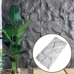 Lightweight PU Rock Stone Wall Panel Durable, Weather-Resistant, Easy Installation