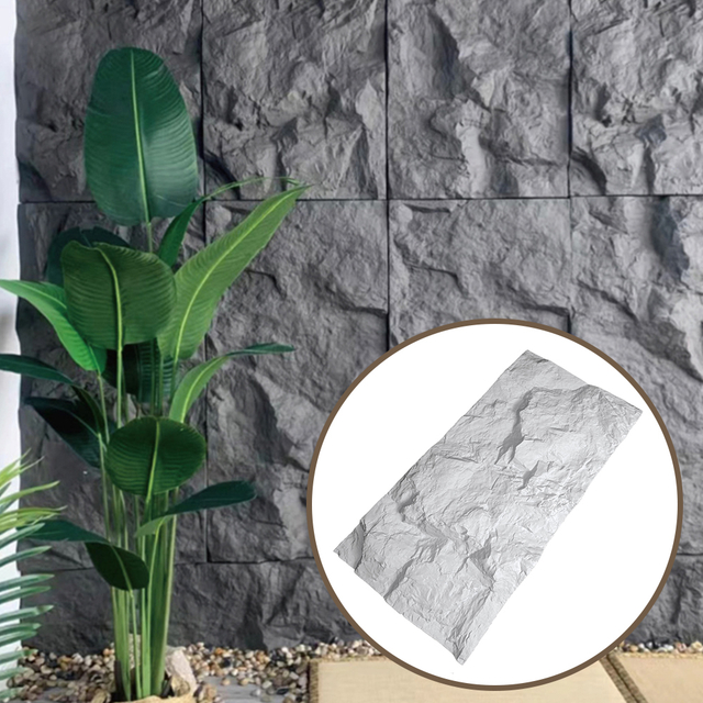 Lightweight PU Rock Stone Wall Panel Durable, Weather-Resistant, Easy Installation