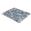 Metal Mosaic Tiles Waterproof Durable Decorative Wall Panels for Modern Interiors