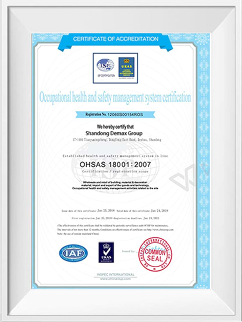Certifications