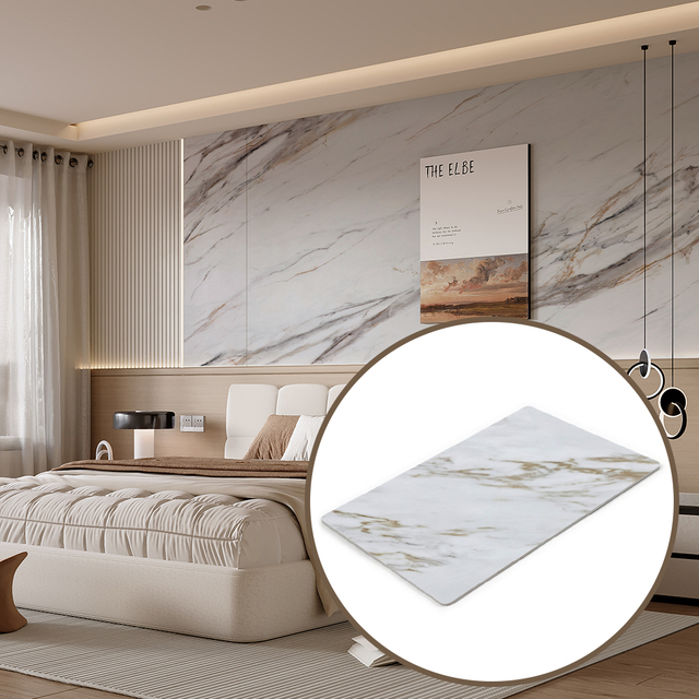 Realistic PVC Heat Transfer Marble Sheet – Lightweight Scratch-Resistant Easy to Install thickness 3mm